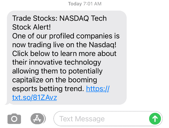 Blog | Strikepoint Example of sms